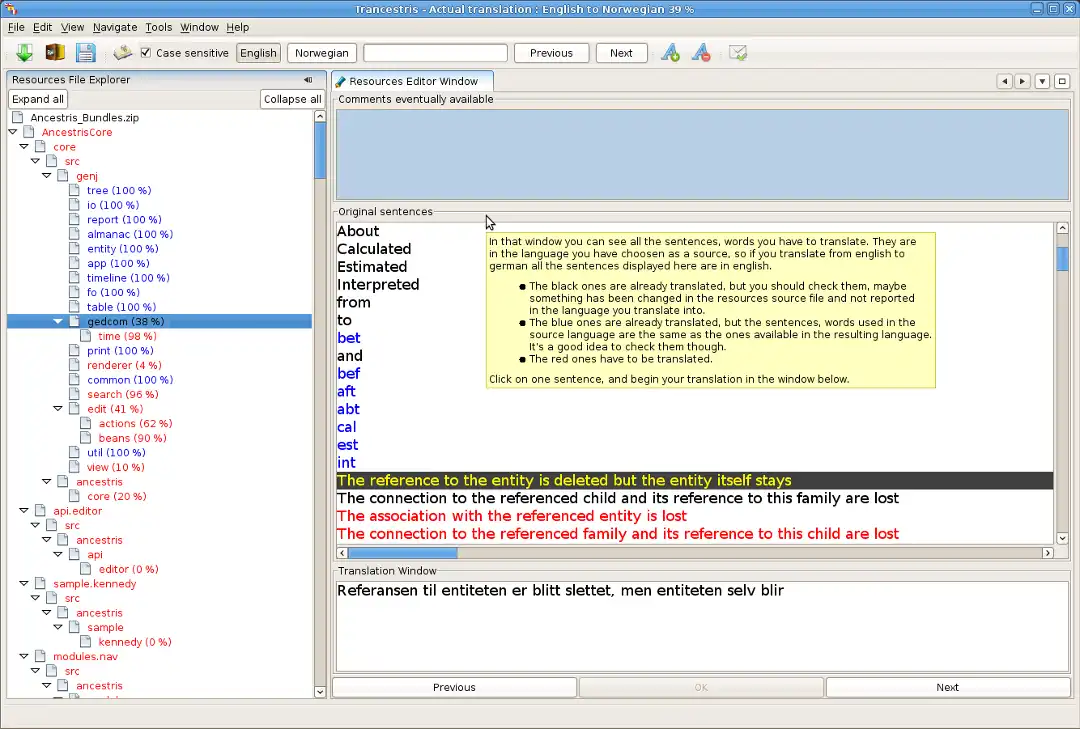 Download web tool or web app Trancestris