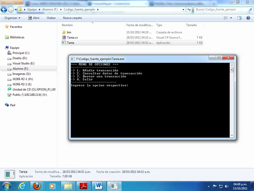 Download web tool or web app TransacMiguel