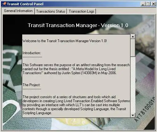 Download web tool or web app Transit Model