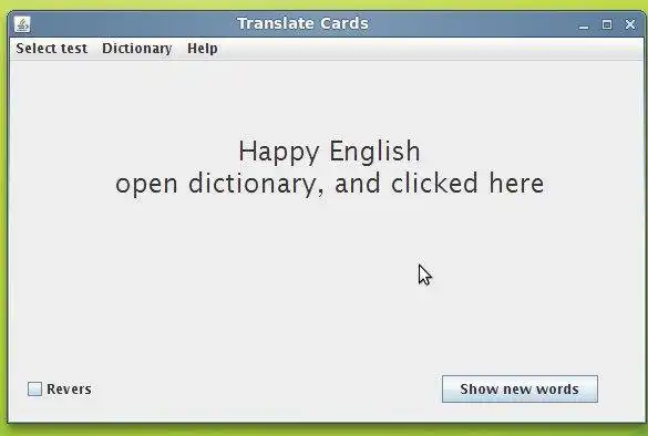 Download web tool or web app TranslateCards