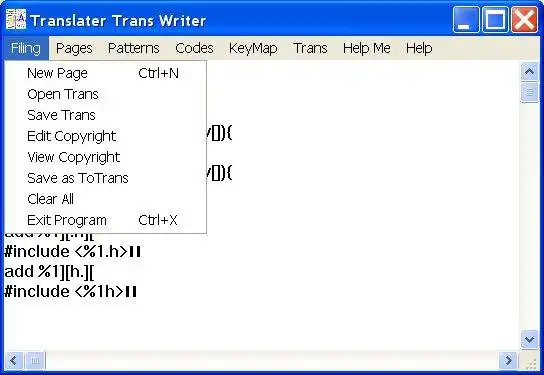 Download web tool or web app Translater Trans Writer