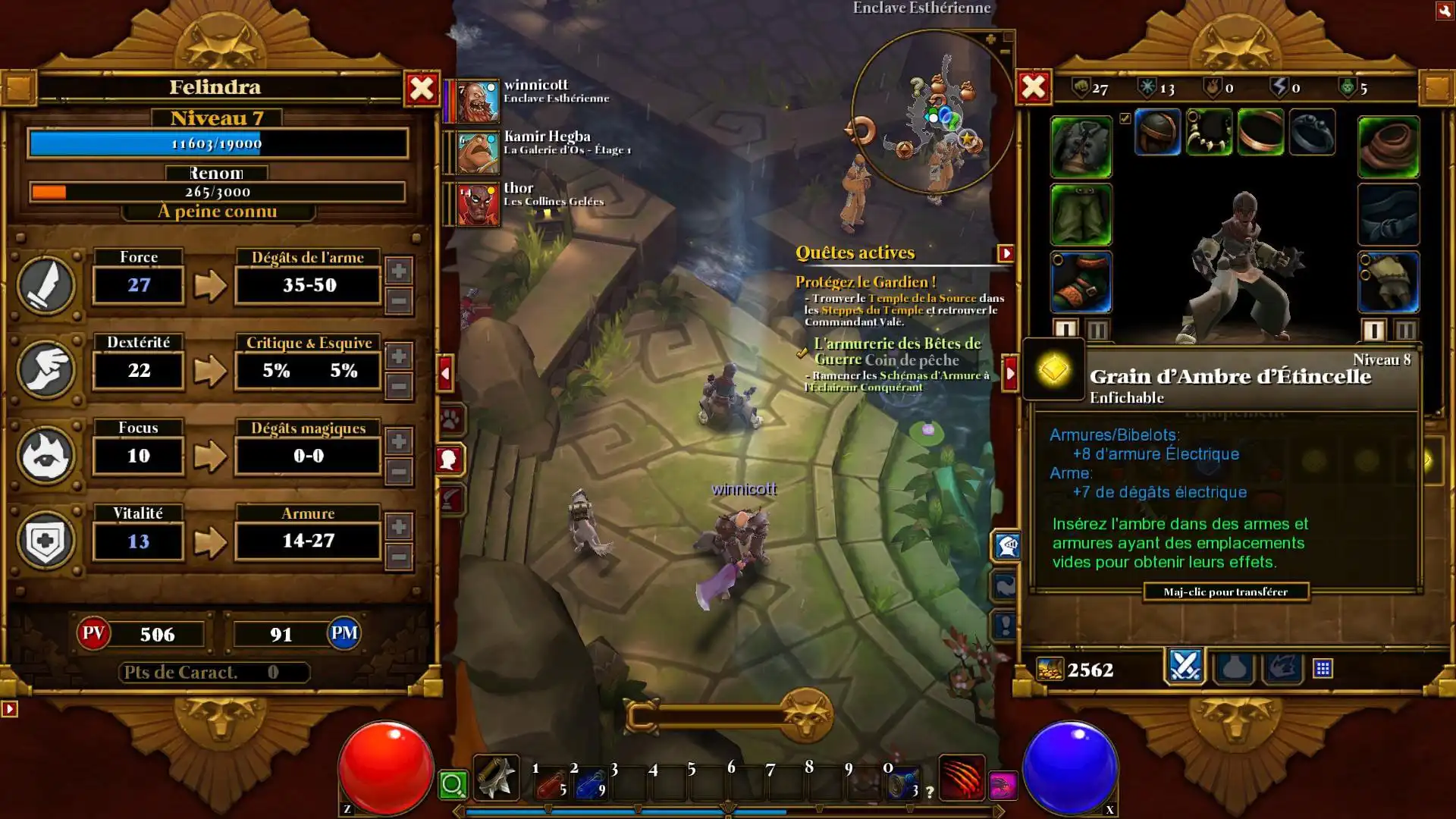 ดาวน์โหลดเครื่องมือเว็บหรือเว็บแอป Transmod 2 : Torchlight 2 en français เพื่อทำงานใน Linux ออนไลน์