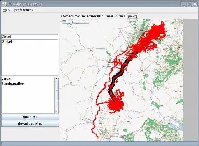 Muat turun alat web atau apl web Travelling Salesman