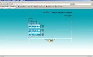 Mag-download ng web tool o web app Travels reservation system