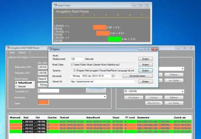 ดาวน์โหลดเครื่องมือเว็บหรือเว็บแอป Travian Raid Planer เพื่อทำงานใน Linux ออนไลน์