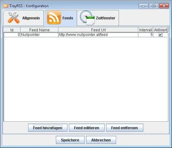 Download web tool or web app Tray Rss