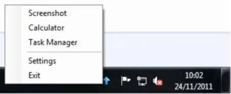 Download web tool or web app TrayUtil