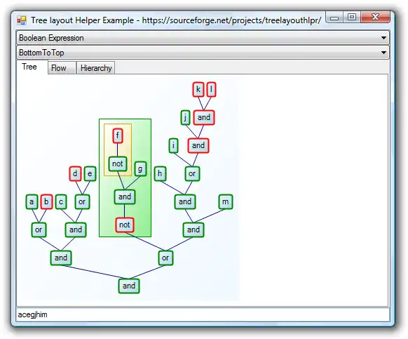 Unduh alat web atau aplikasi web Tree Layout Helper untuk dijalankan di Linux online