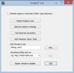 Download webtool of webapp trick17