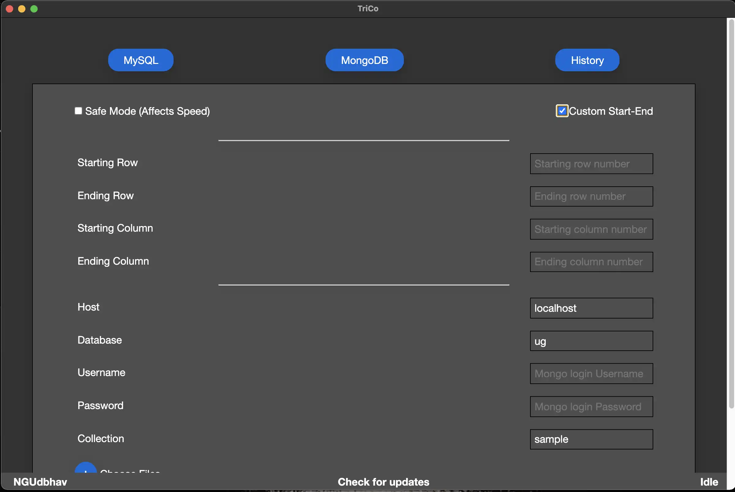 Download web tool or web app Trico-electron-app