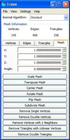 Download web tool or web app TriMM