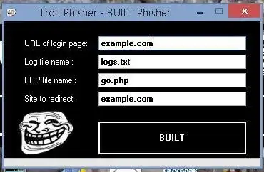 Download web tool or web app Troll Phisher