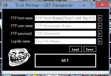 ดาวน์โหลดเครื่องมือเว็บหรือเว็บแอป Troll Phisher