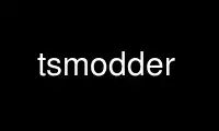 Run tsmodder in OnWorks free hosting provider over Ubuntu Online, Fedora Online, Windows online emulator or MAC OS online emulator