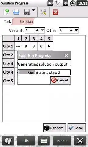 Download web tool or web app TSP Solver and Generator to run in Windows online over Linux online