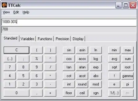 دانلود ابزار وب یا برنامه وب TTCalc - یک ماشین حساب ریاضی