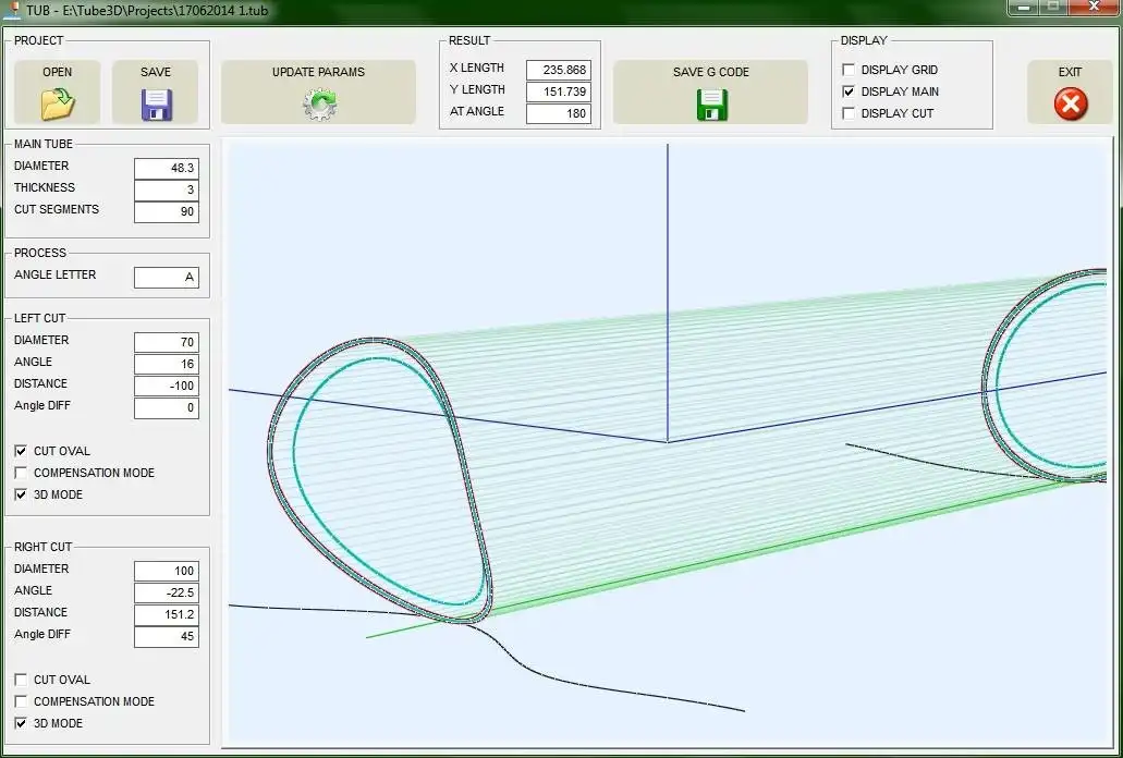 Download webtool of webapp TUBE 3D