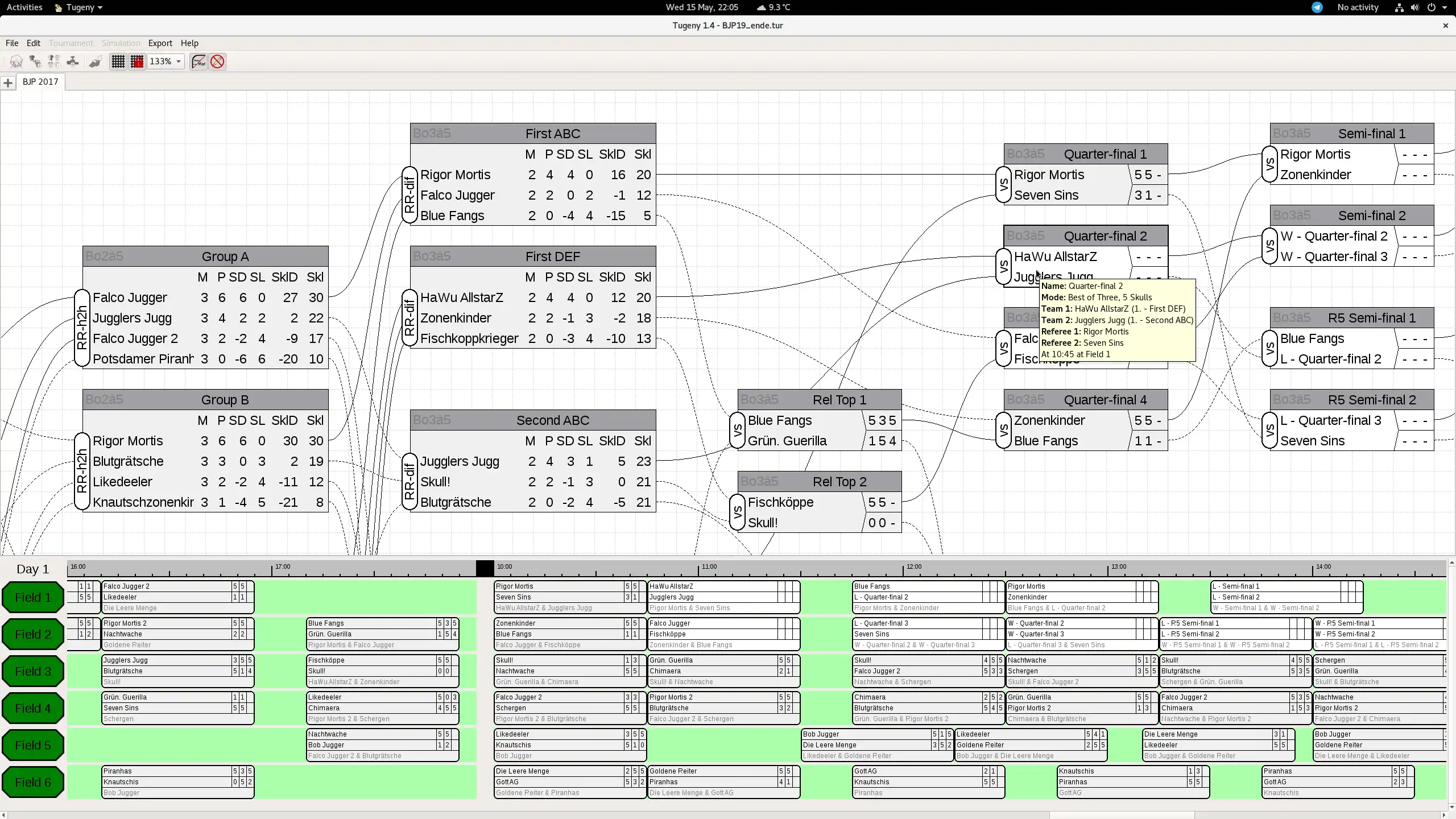 Download webtool of webapp Tugeny om online onder Linux te draaien