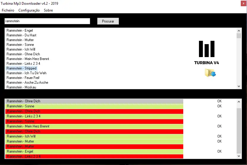 Download web tool or web app Turbina mp3 Downloader 4.2