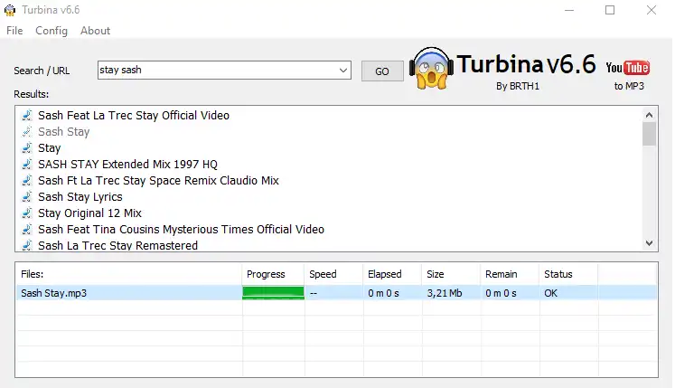 Web ツールまたは Web アプリ Turbina mp3 Downloader 6.6 をダウンロード