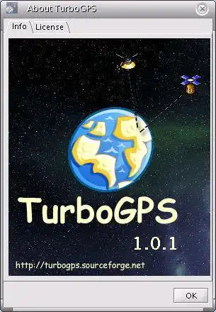 Unduh alat web atau aplikasi web TurboGPS untuk dijalankan di Linux online