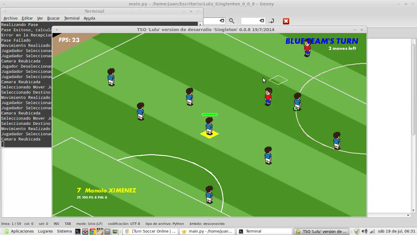 Web aracını veya web uygulamasını indirin Linux'ta çevrimiçi çalıştırmak için Soccer Online'ı çevirin
