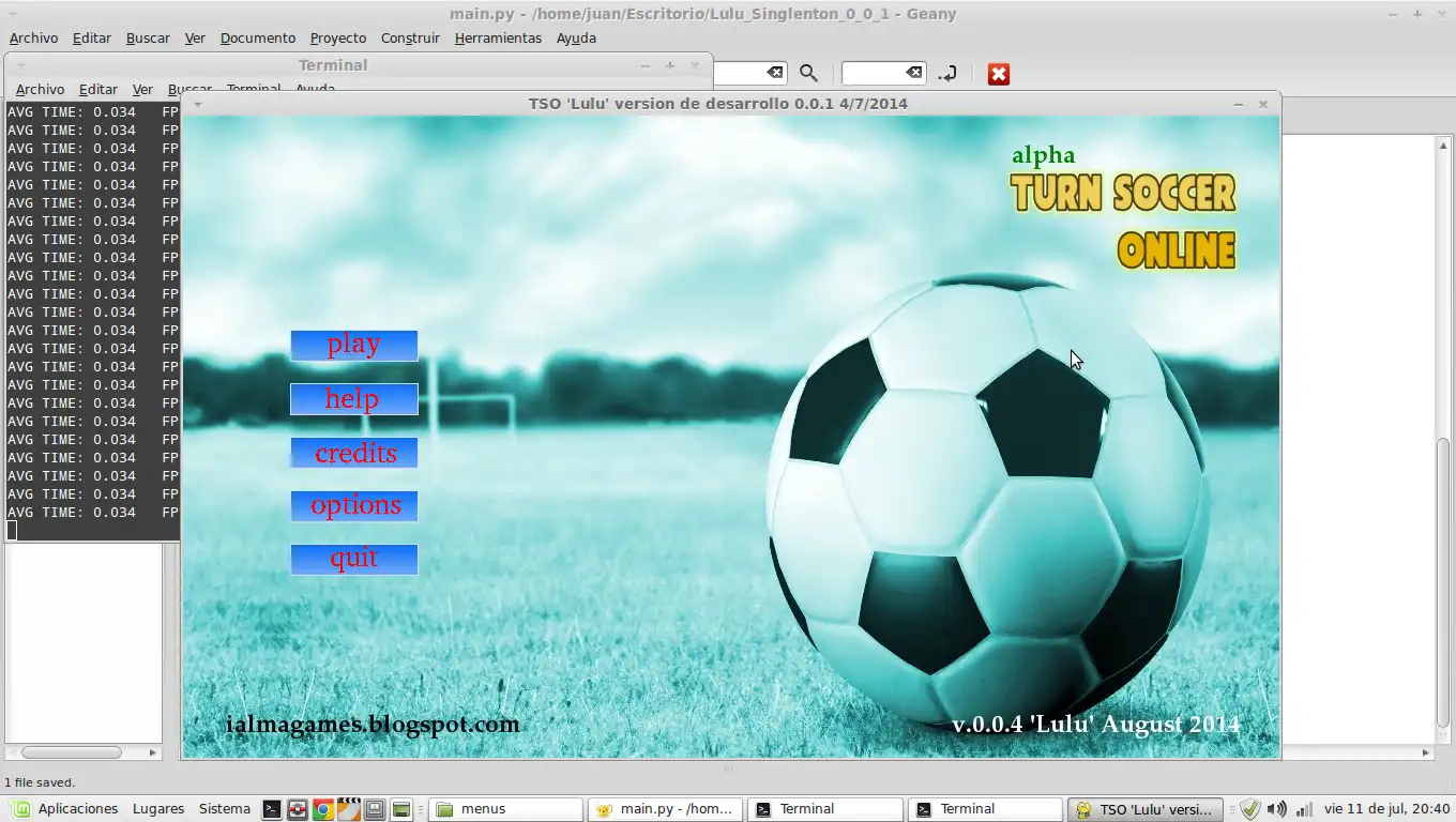 Web ツールまたは Web アプリ Turn Soccer Online をダウンロードして Linux でオンラインで実行します