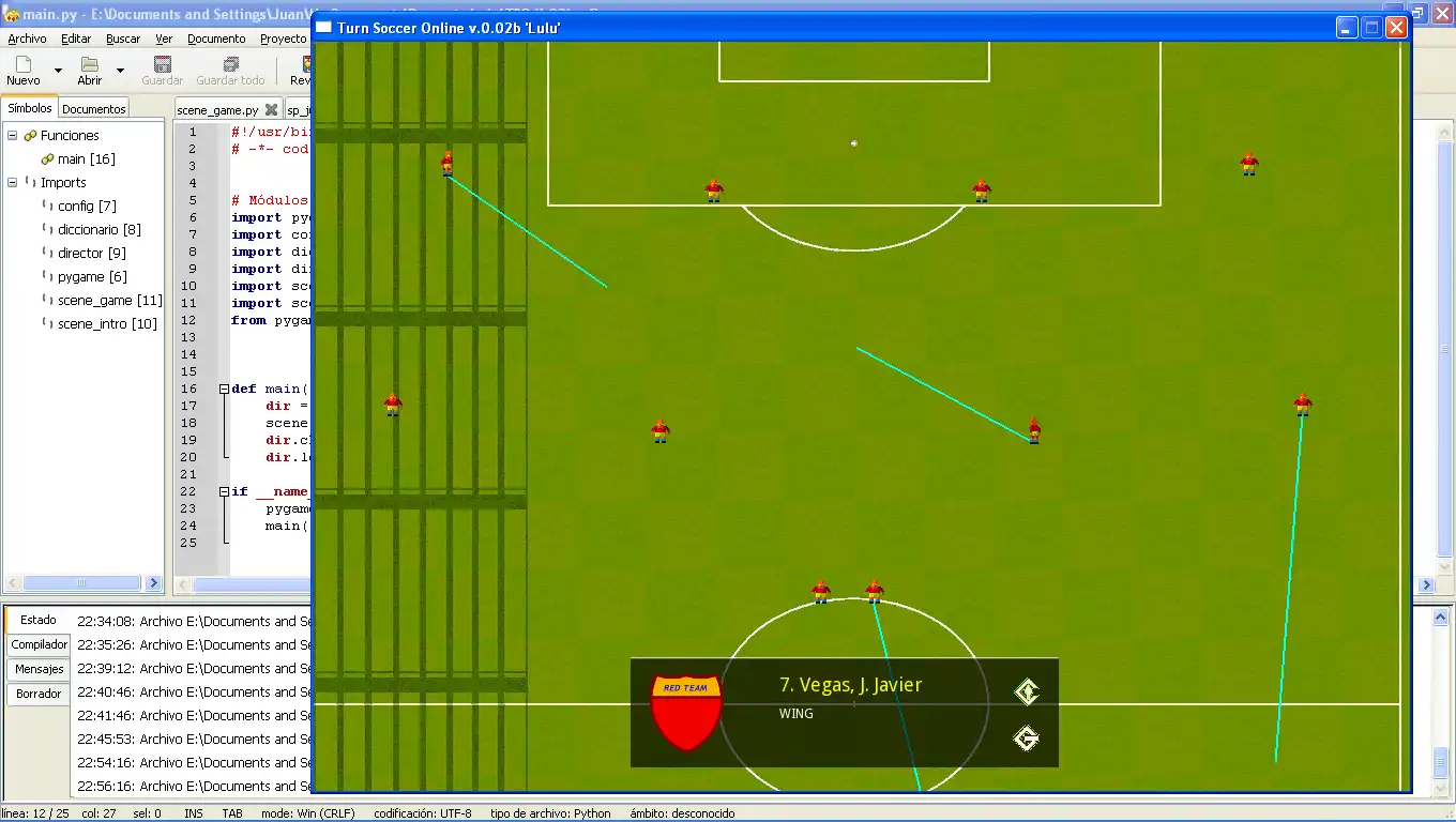 ดาวน์โหลดเครื่องมือเว็บหรือเว็บแอป Turn Soccer Online เพื่อทำงานใน Linux ออนไลน์