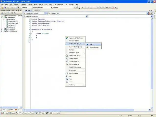 Download webtool of webapp TUsvnAddIn