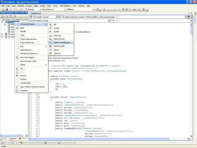 Download webtool of webapp TUsvnAddIn