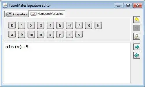 Download web tool or web app TutorMates - MathML Equation Editor