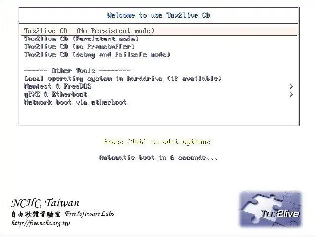 Web aracını veya web uygulamasını indirin Tux2live - Linux Live Builder'ınız