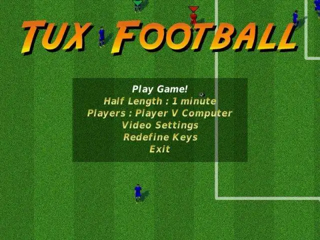 Unduh alat web atau aplikasi web Tux Football
