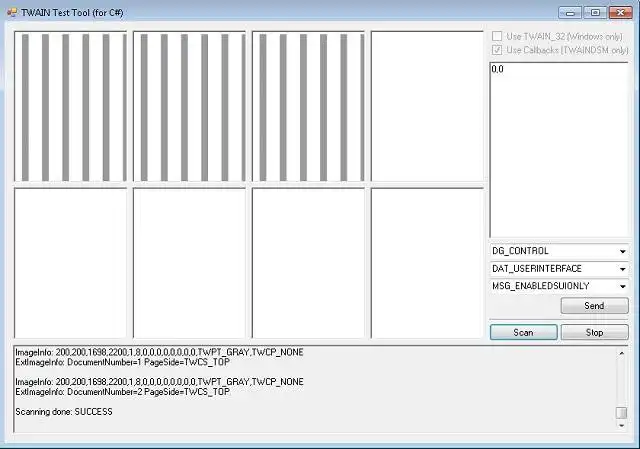 Download web tool or web app TWAIN for C-Sharp (C#)