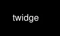 Run twidge in OnWorks free hosting provider over Ubuntu Online, Fedora Online, Windows online emulator or MAC OS online emulator