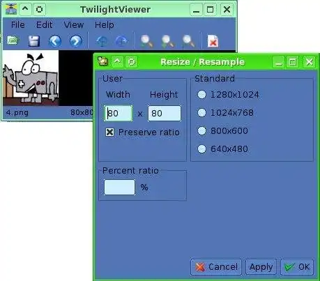 Загрузите веб-инструмент или веб-приложение Twilight Viewer