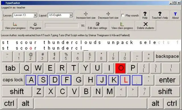 הורד כלי אינטרנט או אפליקציית אינטרנט TypeFaster Typing Tutor