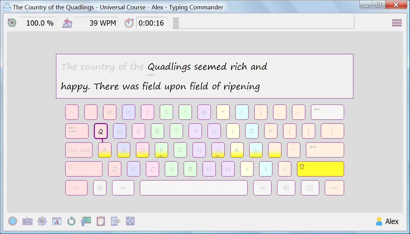 Unduh alat web atau aplikasi web Typing Commander