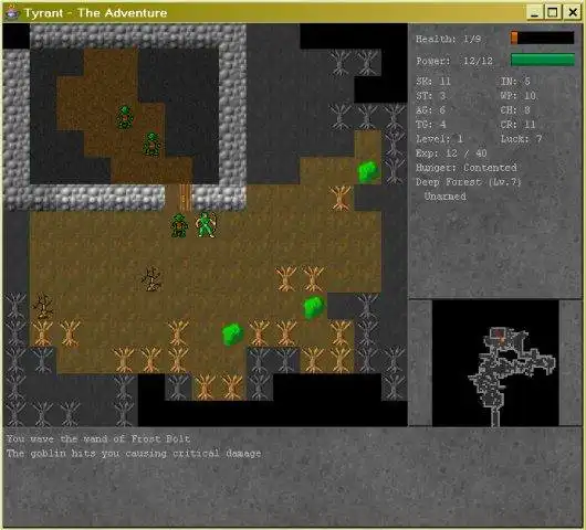 Download web tool or web app Tyrant - Java Roguelike to run in Windows online over Linux online
