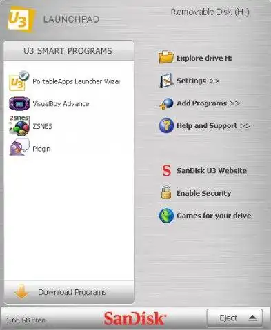 Download web tool or web app U3 Smart Apps to run in Windows online over Linux online