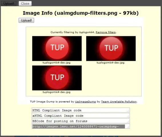 Baixe a ferramenta da web ou o aplicativo da web UaImageDump