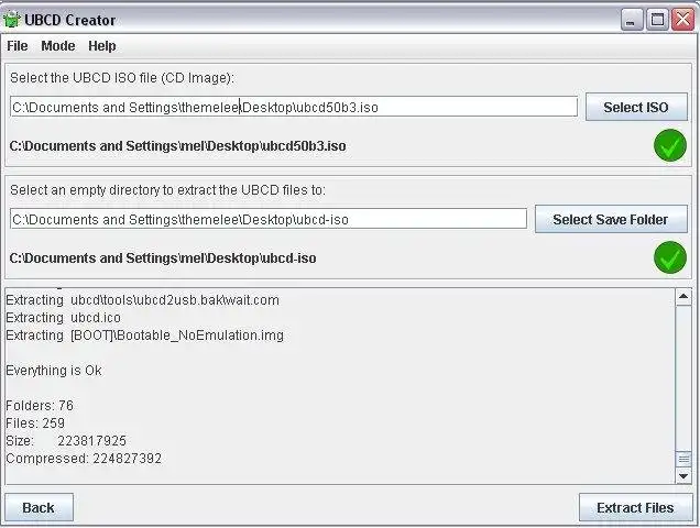 下载网络工具或网络应用程序 UBCD Creator