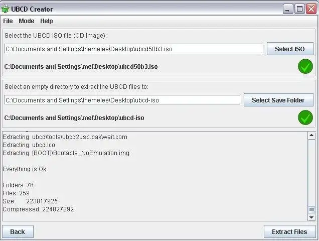 Download web tool or web app UBCD Creator