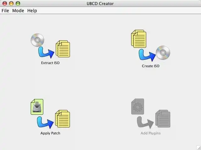 Download web tool or web app UBCD Creator