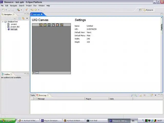 Download web tool or web app UBIQLIPSE: Ui Builder for UIQ in Eclipse