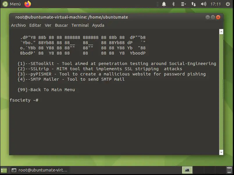 Download web tool or web app Ubuntu Mate + Hacking Tools