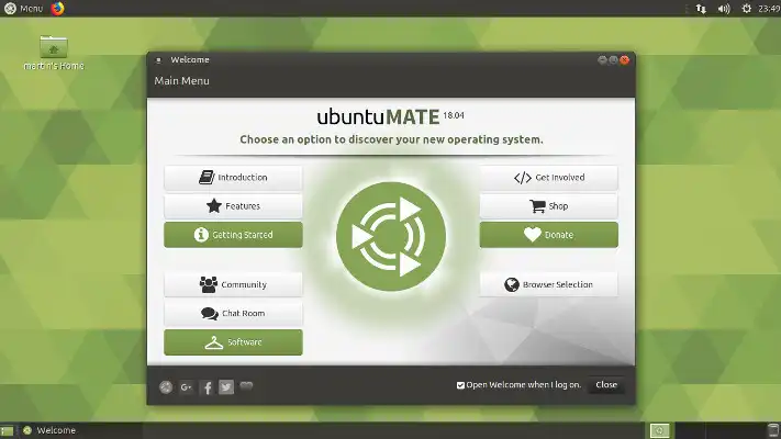 Gratis Ubuntu MATE online