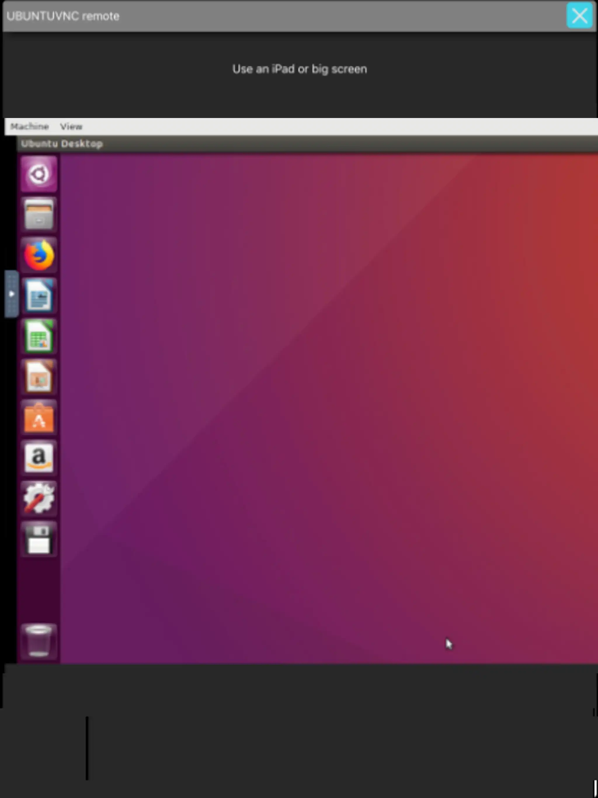 UbuWorks Ubuntu a partir de um Android