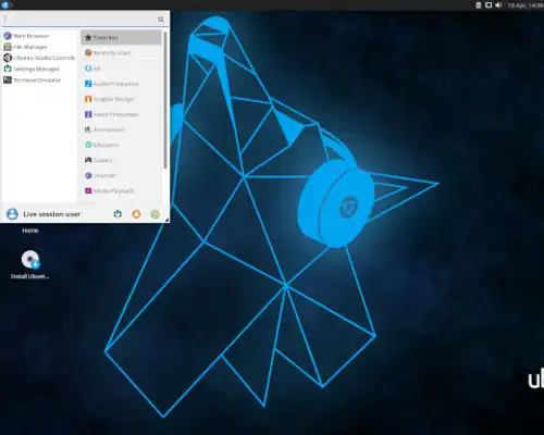 Alojamiento gratuito de Linux basado en Ubuntu Studio en línea