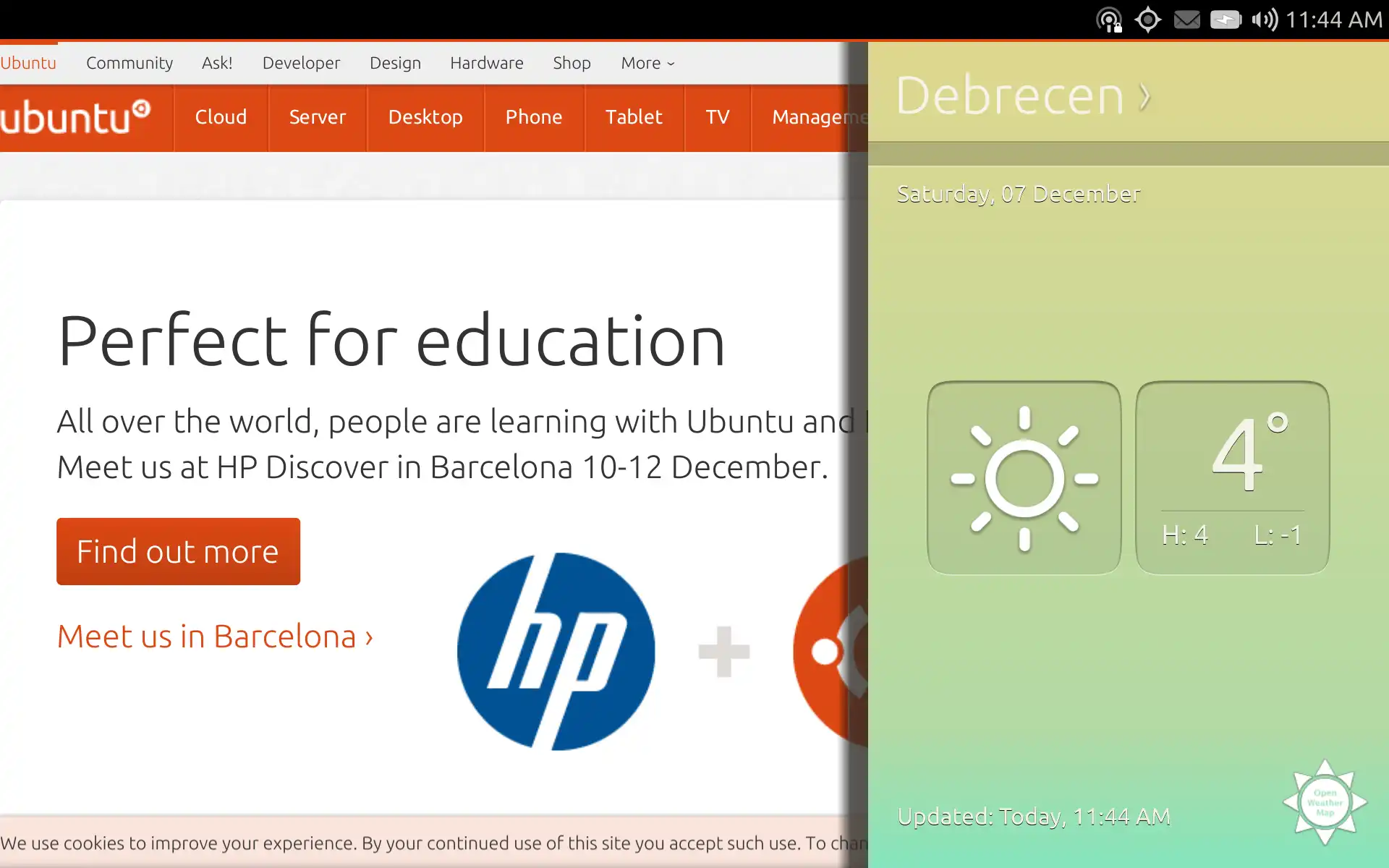 Download web tool or web app Ubuntu Touch